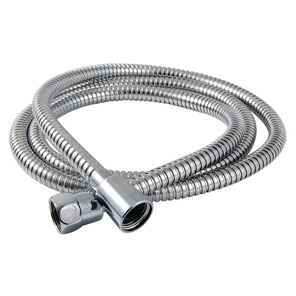 72Inch Stainless Steel Shower Hose, Polished Chrome